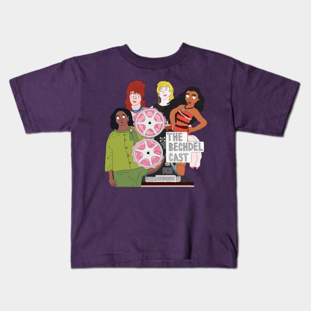 The Bechdel Cast Kids T-Shirt by The Bechdel Cast